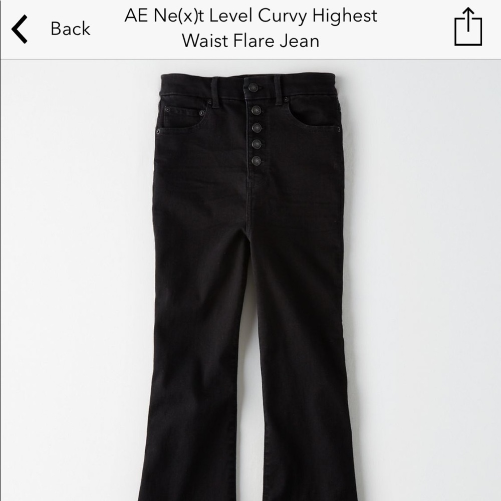 American Eagle High Waisted Flare Jeans